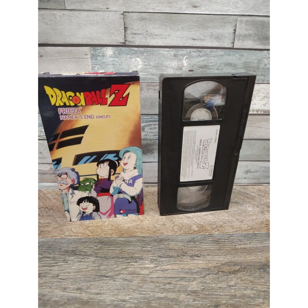 Dragon Ball Z DBZ Frieza Saga UNCUT VHS Box Set Vol 1-10 Connecting Spine Art - Picture 9 of 16